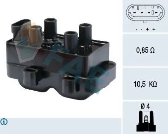 Tändspole FAE 80222