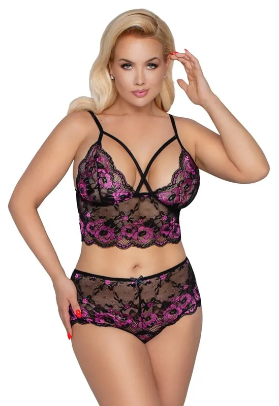 Cottelli CURVES BH sett – XL/2XL