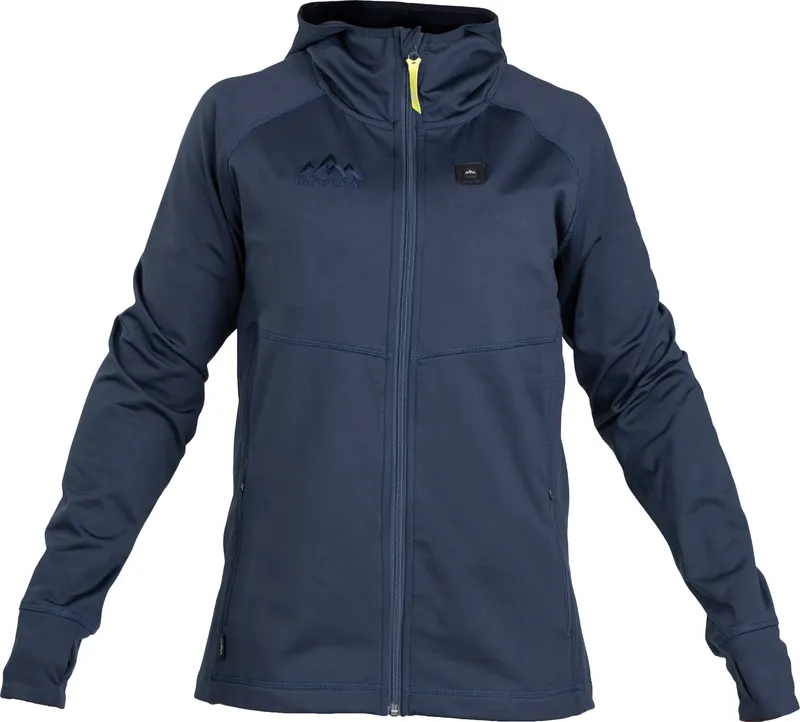Heat Experience Women’s Anyday Heated Zip Hoodie Navy/Blue