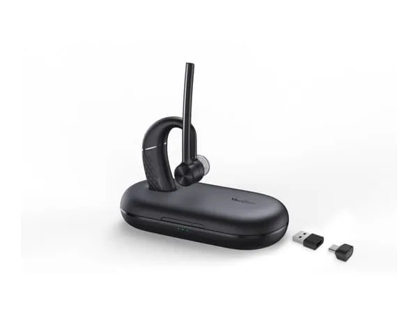 Yealink BH71 Pro - Headset - inuti örat - montering över örat - Bluetooth - trådlös - USB-C via Bluetooth-adapter, USB-A via Bluetooth-adapter - Ce…