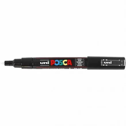 Posca Marker SVART, PC-1M spets 0,7 mm