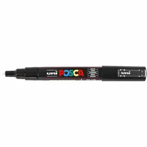 Posca Marker SVART, PC-1M spets 0,7 mm