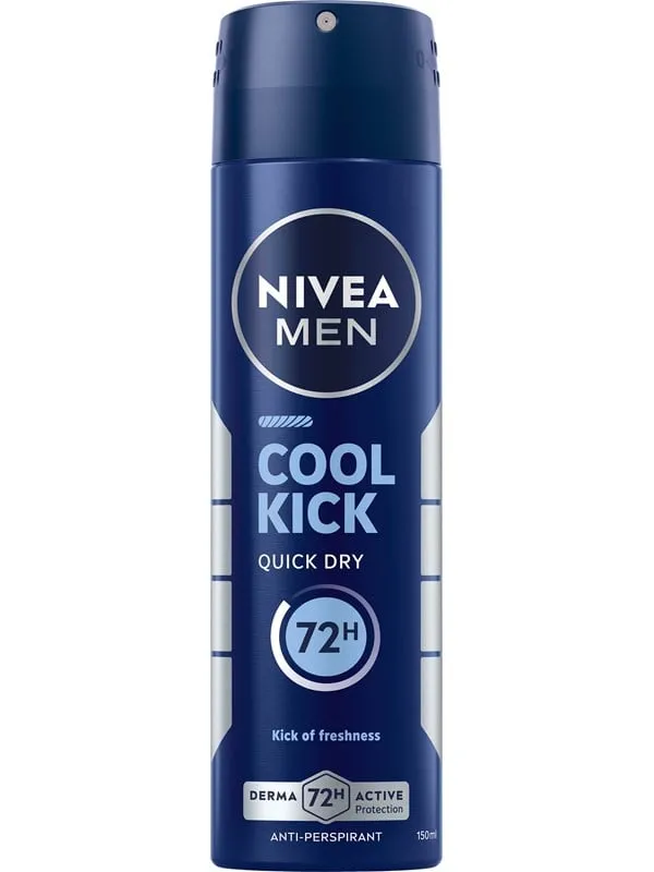 NIVEA MEN Antiperspirant Deo Spray Cool Kick 150 ml