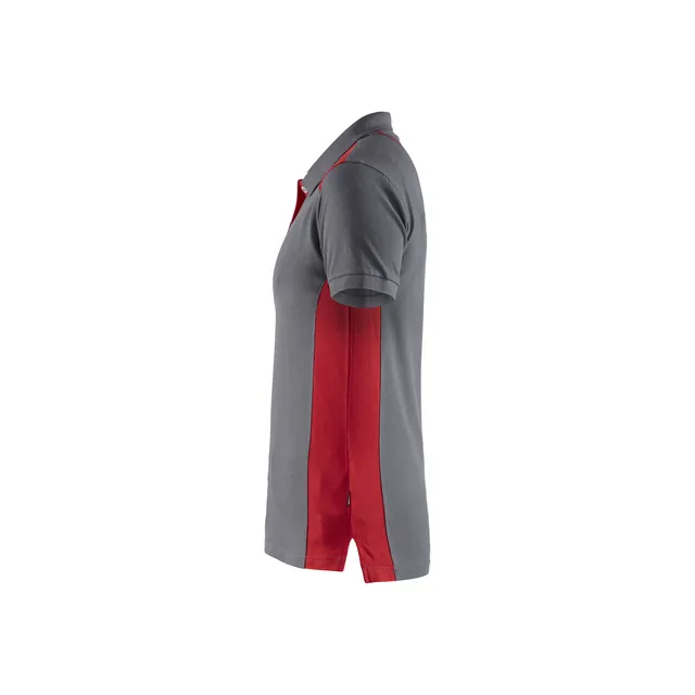 PIKÉTRÖJA 3390 1050 DAM GRÅ/RÖD L | Beijerbygg Byggmaterial