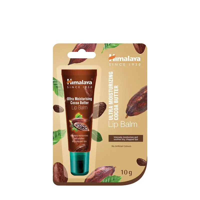Himalaya – Ultra återfuktande läppbalsam med kakaosmör, 10g