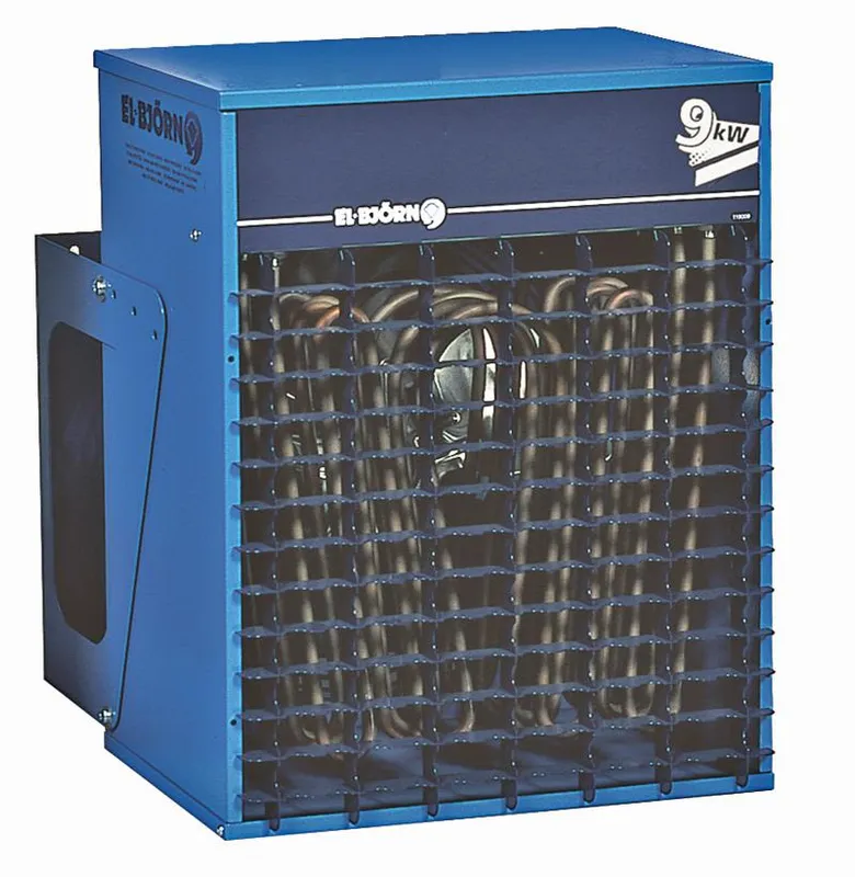 Värmefläkt 9 kW VF 9F2 för fast installation El-Björn