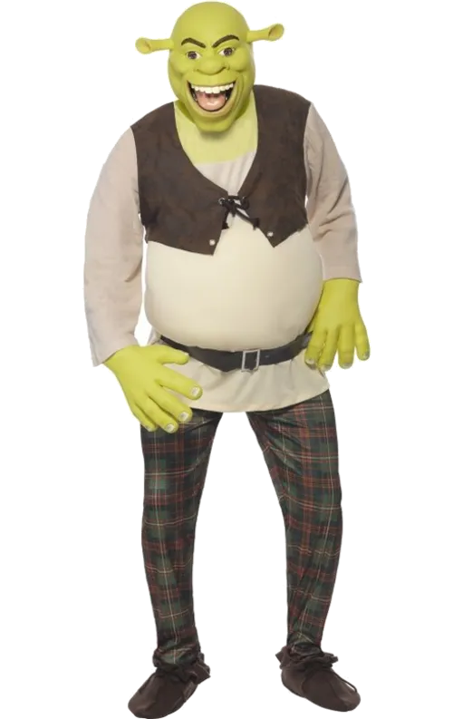 Shrek Maskeraddräkt – Medium