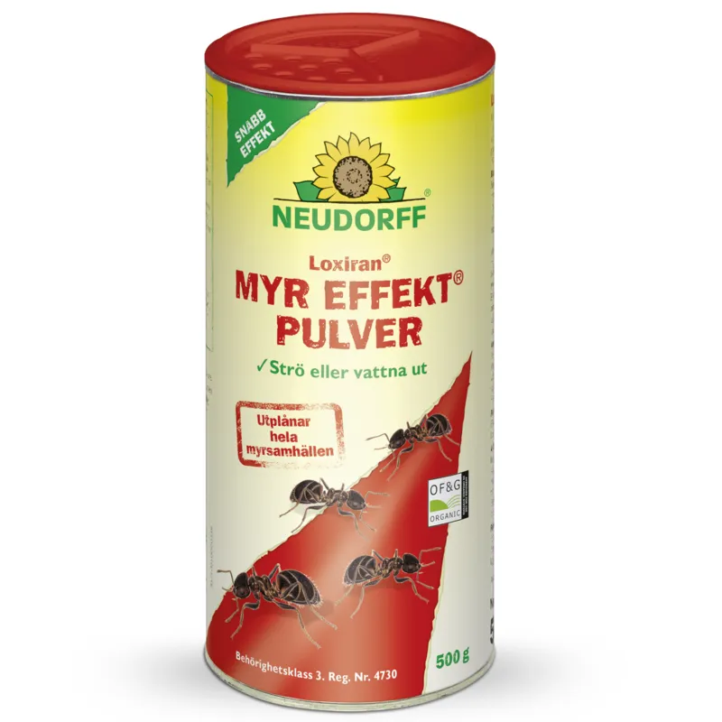 INSEKTSMEDEL MYR EFFEKT PULVER 0,5KG | Beijerbygg Byggmaterial