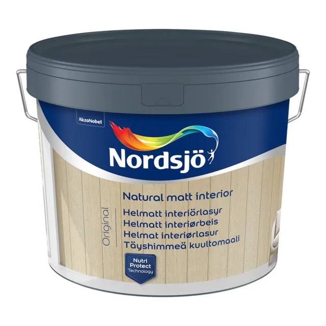 Interiörlasyr Original Natural Matt Bc Nordsjö Inomhus 0,97l | Beijerbygg Byggmaterial
