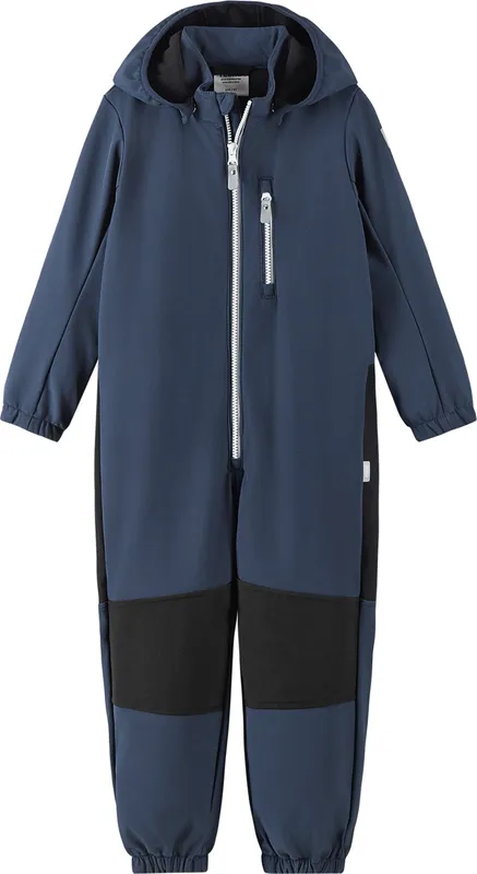 Reima Kids' Softshell Overall Nurmes Navy
