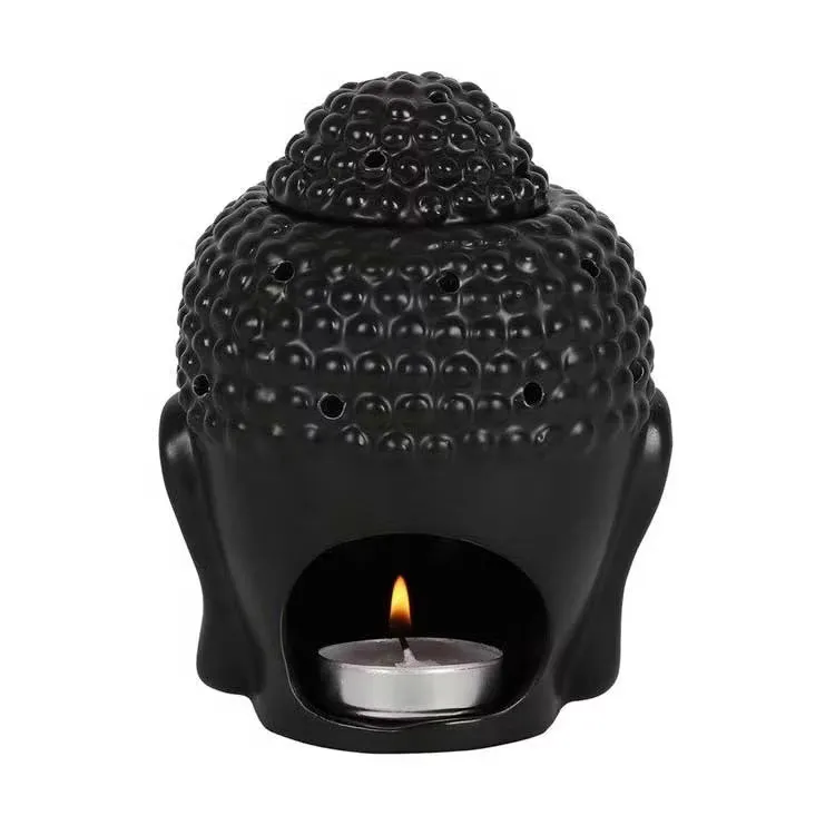 Aromalampa Buddha Black