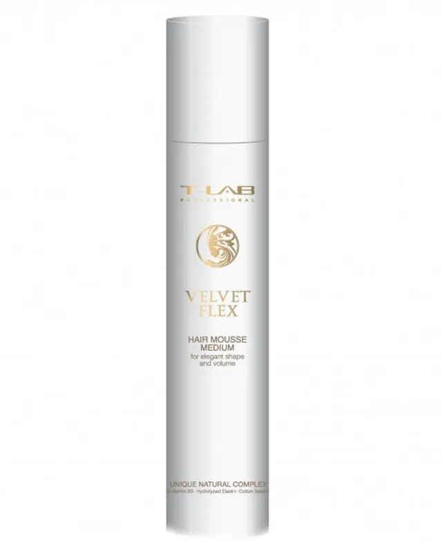 T-Lab Velvet Flex Hair Mousse Medium 100 ml