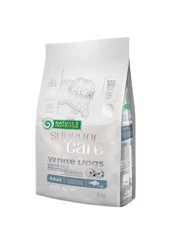 Nature’s Protection Superior care White Fish Small and mini - torrt hundfoder - 4kg
