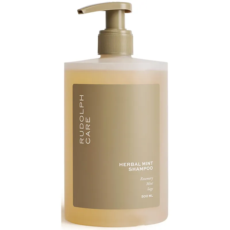Rudolph Care Shampoo - Örtbaserad Mint Shampoo - 500 ml
