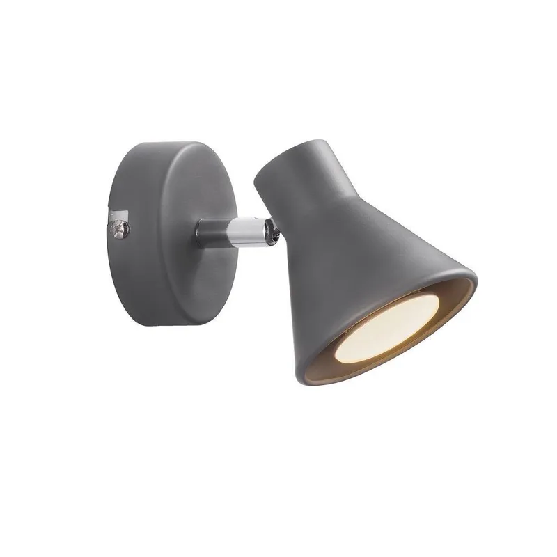 Eik Vägglampa Grey - Nordlux - Metall