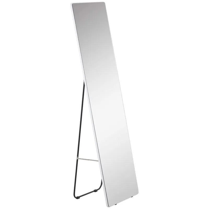 Silverfärgad helkroppsspegel 45×160 cm