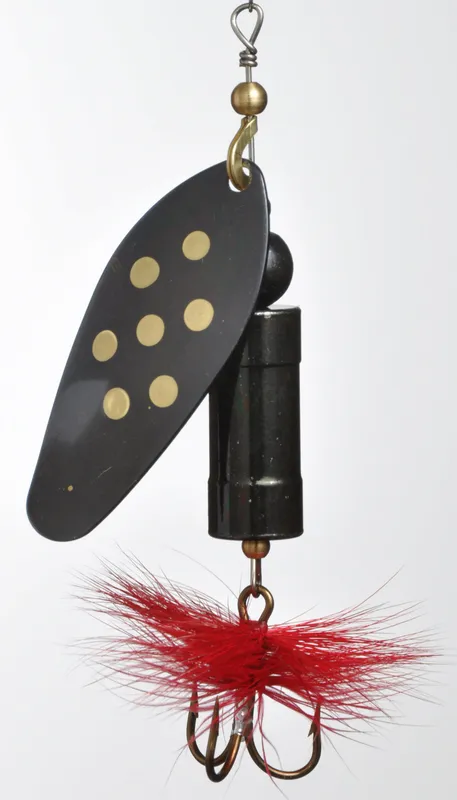 Myran Tuna-Lax Spinnare 25g Hel Svart