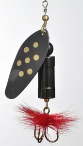 Myran Tuna-Lax Spinnare 25g Hel Svart