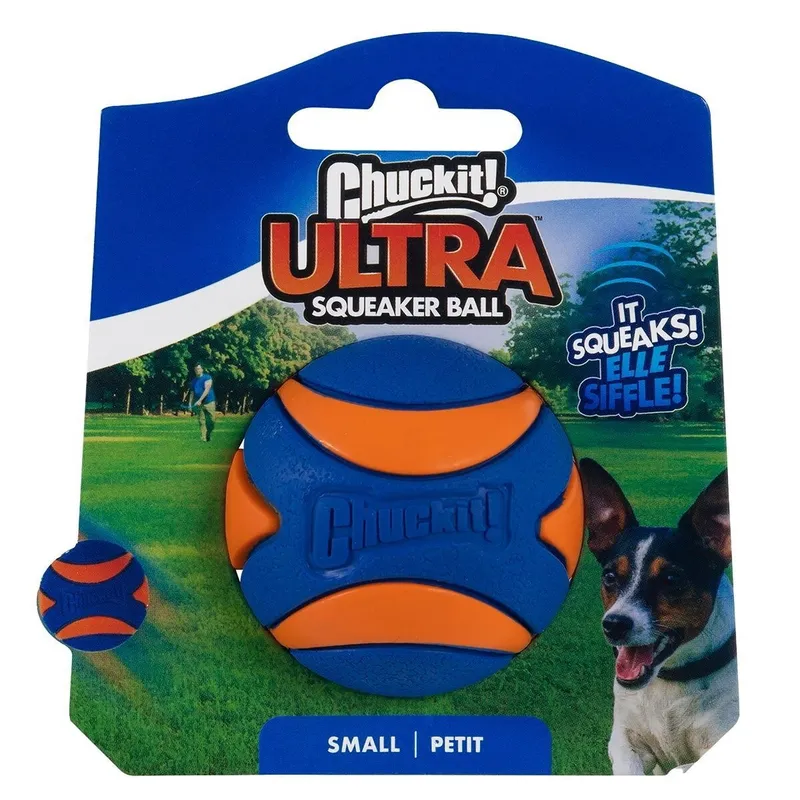 Ultra Squeaker Ball hundleksak S
