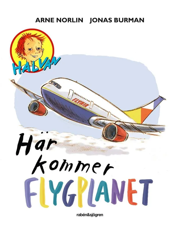 Halvan Här kommer flygplanet - - Leksaksaffären