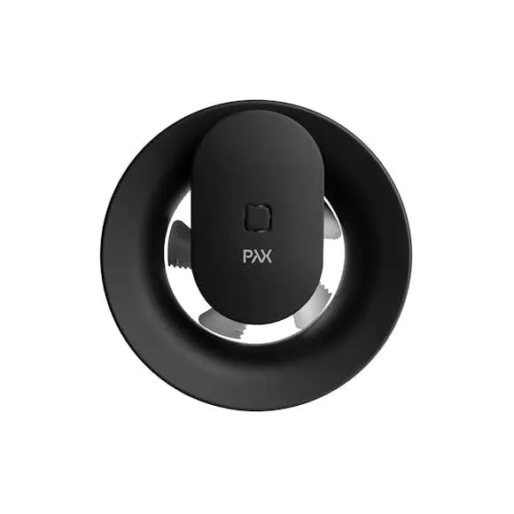 PAX Levante 50 Badrumsfläkt svart