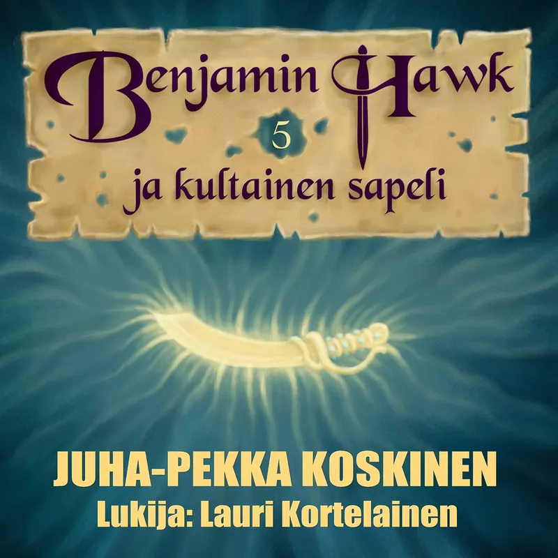 Benjamin Hawk ja kultainen sapeli, Ljudbok