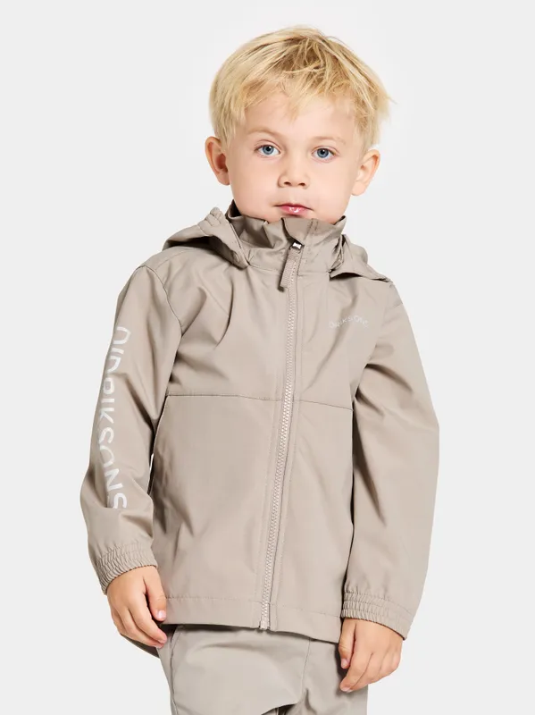 Didriksons Kids' Hallon Jacket Beach Beige (#0844)