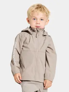 Didriksons Kids' Hallon Jacket Beach Beige (#0844)