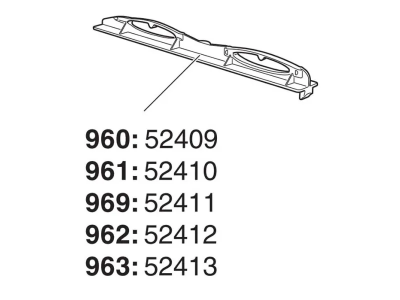 Thule skala 7-36 WingBar 961 (951 52410)