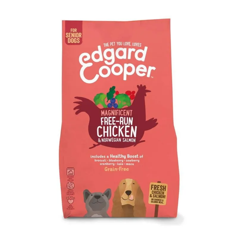 Edgard & Cooper Dog Senior Grain-Free Kyckling & Lax (#5171)