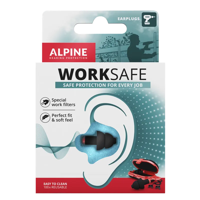 Alpine WorkSafe - hörselskydd för buller på arbetet