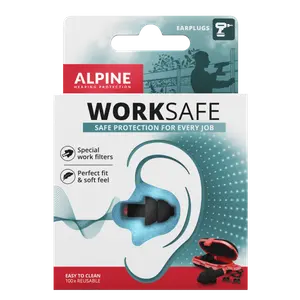 Alpine WorkSafe - hörselskydd för buller på arbetet