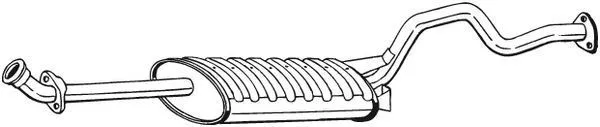 Mittenljuddämpare BOSAL 282-891