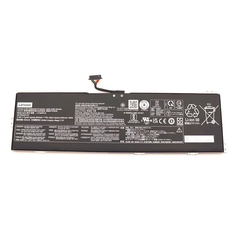 Lenovo Laptop Batteri 4C 71Wh 15,36V L21M4PC4 SP/B