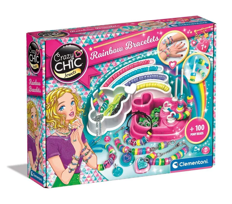 Clementoni Crazy Chic Rainbow Bracelets