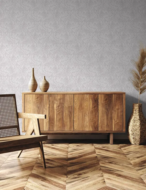 Galerie Wallcoverings Off the Wall LB25104 Tapet Rambleicious Lila/vit
