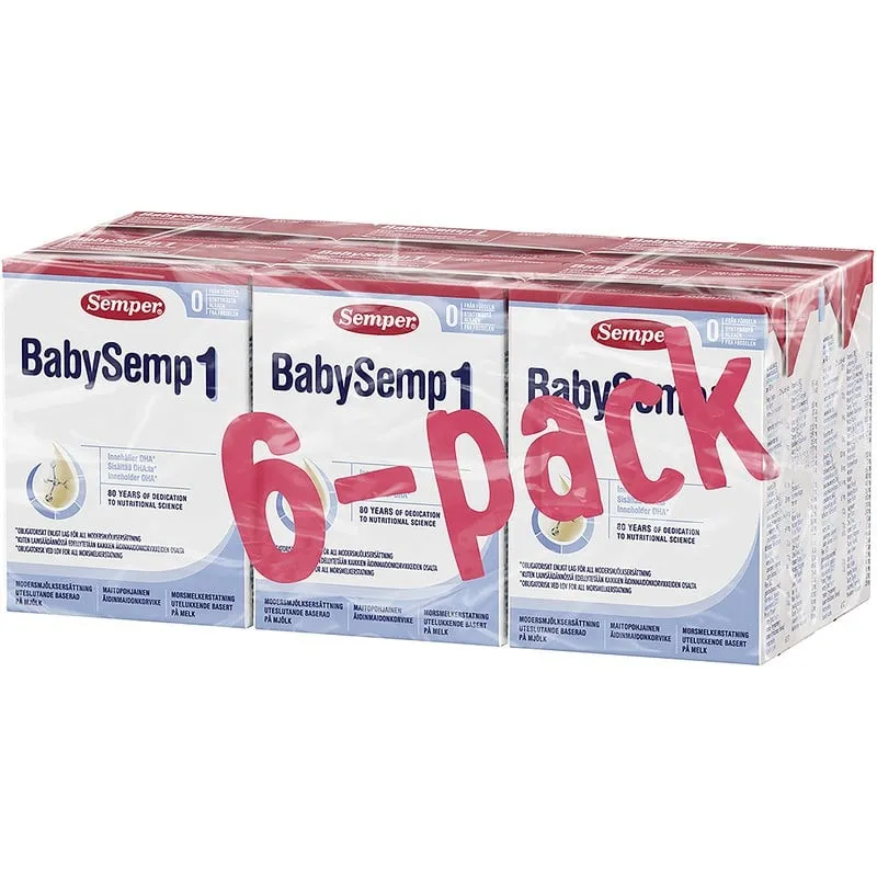 Semper BabySemp 1 drickfärdig 6 x 200 ml