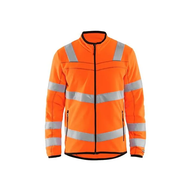 MICROFLEECEJACKA 4941 1010 VARSEL VARSELORANGE S | Beijerbygg Byggmaterial
