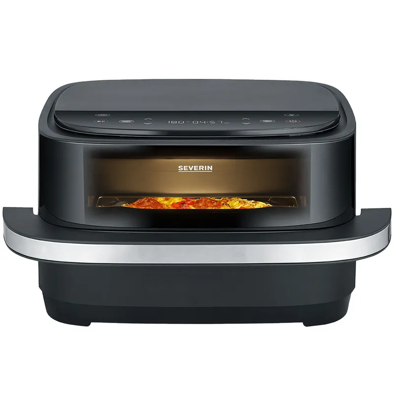 Severin Severin Air-Fryer S-Fry Pizza FR 2464 4 liter Black