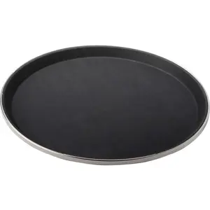 Dorre Serveringsbricka rund Ø35,5 cm Svart
