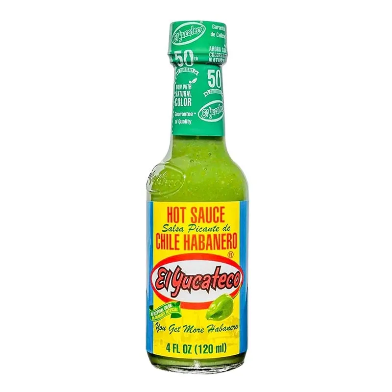 El Yucateco Grön Habanerosås 120ml