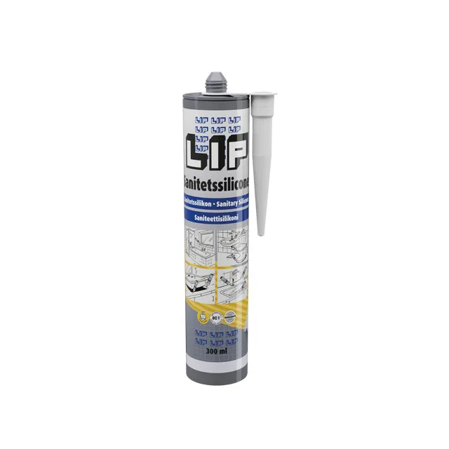 SILIKONFOGMASSA LIP VIT 300ML | Beijerbygg Byggmaterial