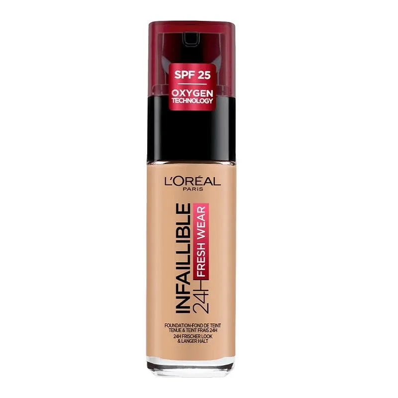 Loreal Paris Infaillible 32H Fresh Wear Foundation 100 Warm Undertone
