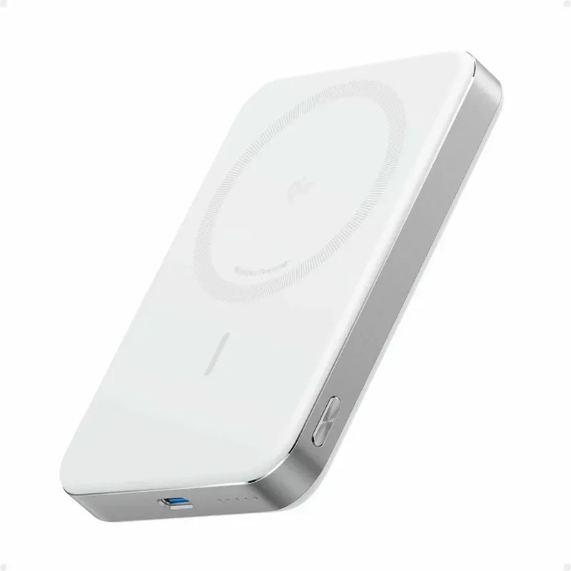 Anker MagGo Slim 10000 mAh Magnetisk Powerbank - 30W, Vit