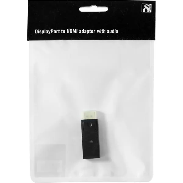 Adapter DELTACO DP-HDMI hona svart