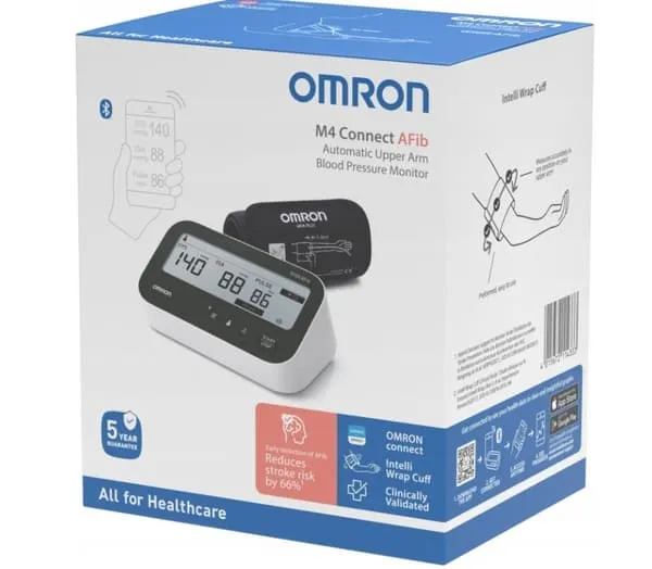 Omron Blodtrycksmätare M4 Connect AF (HEM-7196T1-FLE)