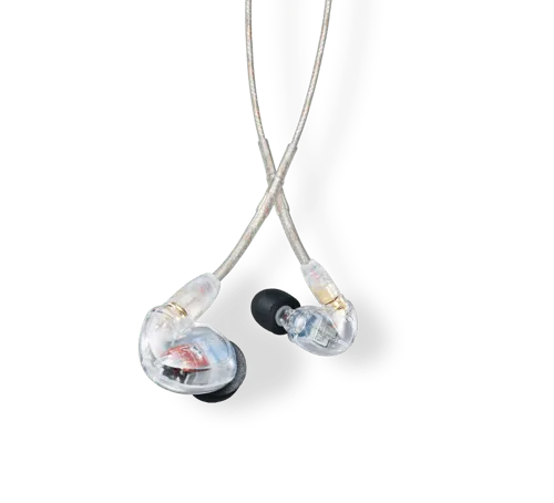 Shure Se425-cl Headset Kabel I Öra Scen/studio Transparent Transparent