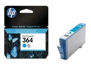 HP 364 cyan bläckpatron, original