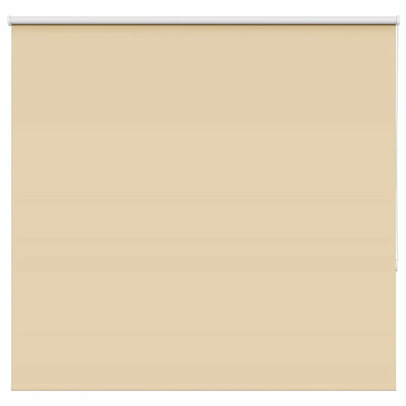vidaXL Rullgardin mörkläggningsbeige 150×175 cm tyg bredd 146,6 cm