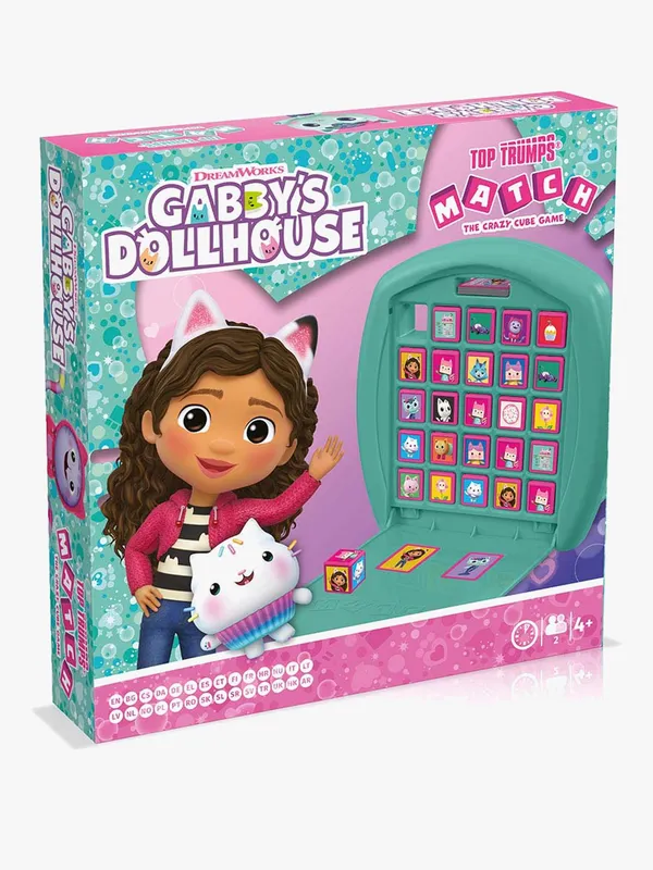 Top Trumps MATCH Gabby’s Dollhouse Spel